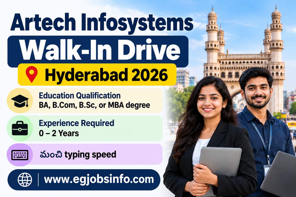 artech infosystems hyderabad walkin jobs in telugu